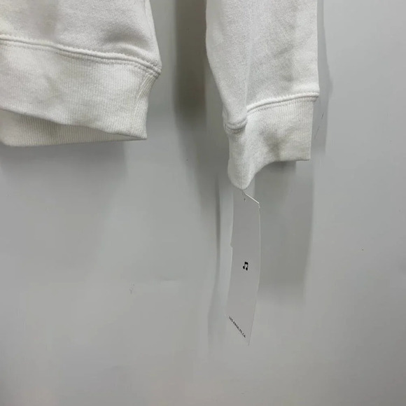 The Vinyl Icons Women's Skeleton Mushroom Graphic Sweatshirt In White SZ S NWT - Picture 6 of 14